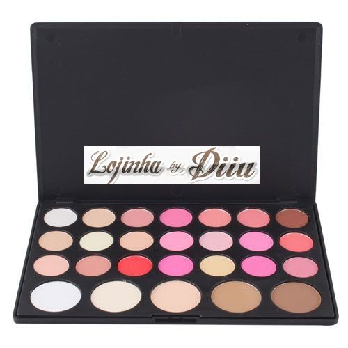 Paleta 26 cores Blush + Contorno